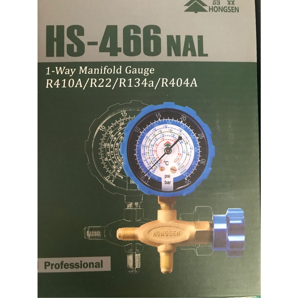 Đồng hồ gas đơn Honsen HS_466